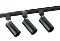 LAMPA SUFITOWA SPOT 3x GU10 LED SZYNA LISTWA 1m SZYNOPRZEWÓD REFLEKTOR