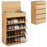 Szafka na buty REGAŁ do PRZEDPOKOJU obuwie NOWOCZESNA komoda 99 cm LOFT