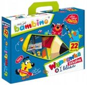 BAMBINO WYPRAWKA SZKOLNA DUŻY ZESTAW DO SZKOŁY 22 ELEMENTY I KLASA SZKOŁA