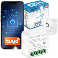 3x Przekaźnik Dopuszkowy Wyłącznik Bezprzewodowy Moduł WiFi TUYA SMART 16A