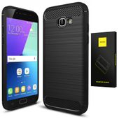 Spacecase Carbon Galaxy A5 2017 Czarny