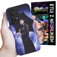 ETUI CASE DO SAMSUNG A52 A52S A52 5G - ADDAMS Wednesday WIELE WZORÓW