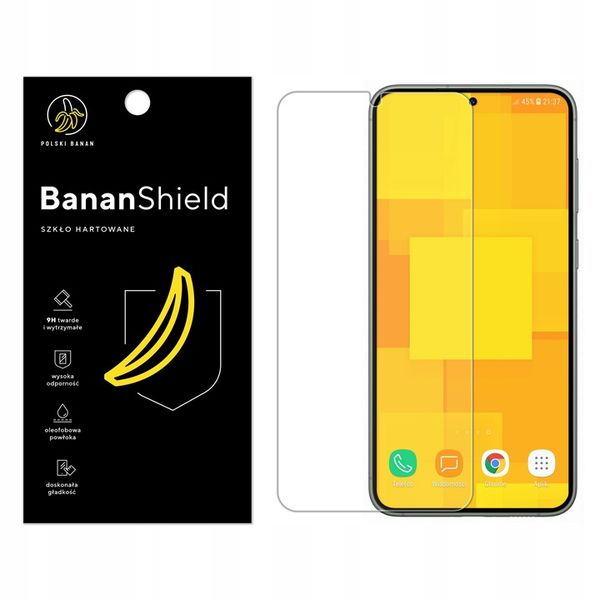 Szkło hartowane 9H BananShield do Samsung Galaxy S23 Plus zdjęcie 2