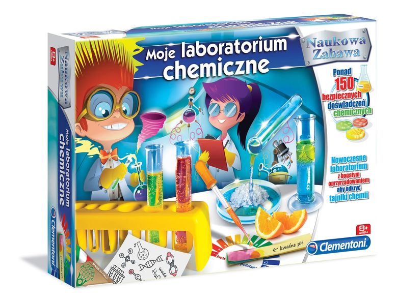 CLEMENTONI moje laboratorium chemiczne 60250 zdjęcie 2