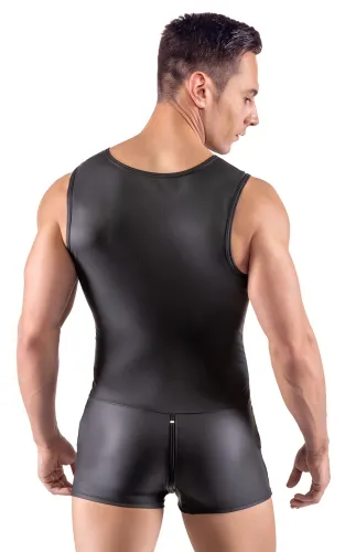 svenjoyment kombinezon matowy czarny m z kieszeniami i zamkiem 3d na Arena.pl