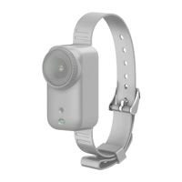 Silikonowa opaska / Obroża dla zwierząt Puluz dla DJI Osmo Nano (Szara)