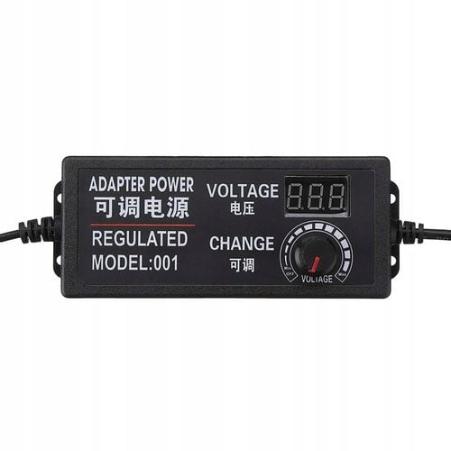 Zasilacz uniwersalny regulowany DC 3-24V 3A Potencjometr AC 100-240V na Arena.pl
