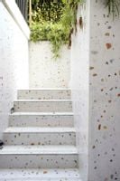 Płytki na schody BIAŁE LASTRIKO Terrazzo 120x30