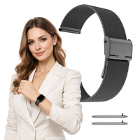 Pasek do Amazfit BIP 5 opaska bransoleta na zegarek mocny czarny 22mm