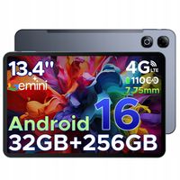Tablet duży ekran DOOGEE TabG6 Max 13,4" 4G LTE 32+256GB 11000mAh Android16