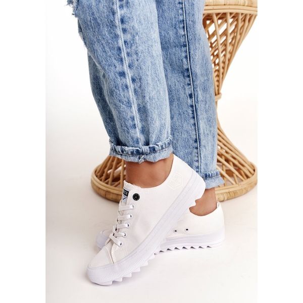 Trampki  Big Star FF274245 Białe r.38 zdjęcie 7