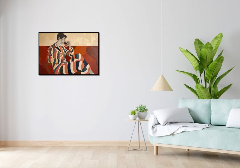 Plakat 84x59,5cm Przerwa Aby Odetchnąć zdjęcie 4