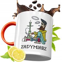 Kubek Pomarańczowy Dla Palacza Prezent Z Nadrukiem Ze Zdjęciem
