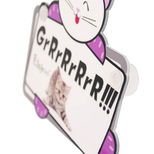 Plastikowa tabliczka z przyssawkami - kot - do sublimacji na Arena.pl