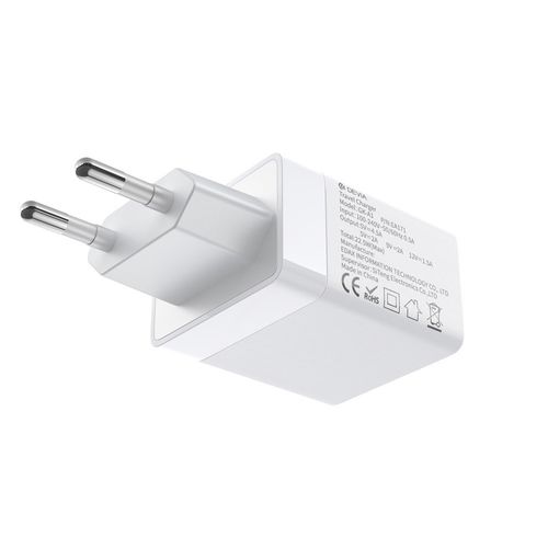 Ładowarka sieciowa Devia Shark super quick charge 4,5A biała na Arena.pl