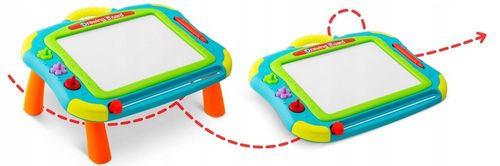ZNIKOPIS TABLICA MAGNETYCZNA STOLIK DO RYSOWANIA DLA DZIECI RICOKIDS na Arena.pl