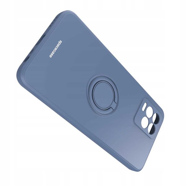 Spacecase Silicone Ring Realme 8/8 Pro Blue zdjęcie 6