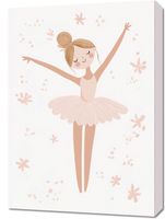 Obraz 50x70cm Wzory dla Dzieci, Dziewczynki Do Pokoju - Balet 2