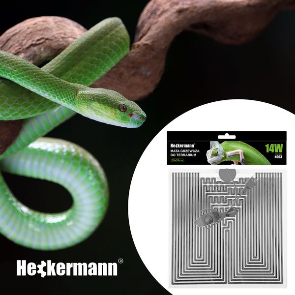 Mata grzewcza do terrarium 28x28cm zdjęcie 8