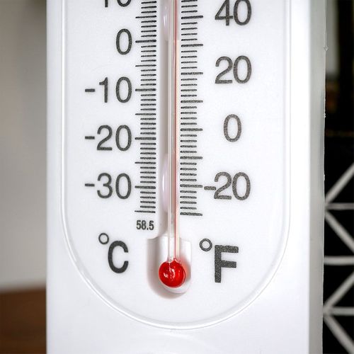 Ścienny Termometr Higrometr Analogowy Pokojowy Wewnętrzny Zewnętrzny na Arena.pl