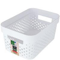 Curver Pojemnik Pudełko Ażurowe Eko 4,5 L Biały