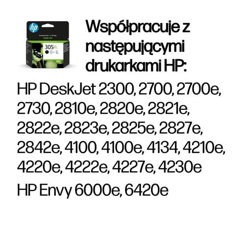 Tusz HP 305XL Black (3YM62AE) na Arena.pl