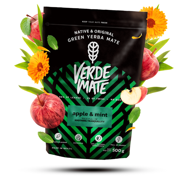 Verde Mate Green Apple & Mint 0,5 kg zdjęcie 1