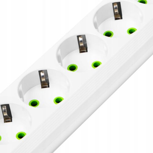 PRZEDŁUŻACZ LISTWA ZASILAJĄCA WŁĄCZNIK 3x USB 5 GNIAZD 5m BIAŁY na Arena.pl