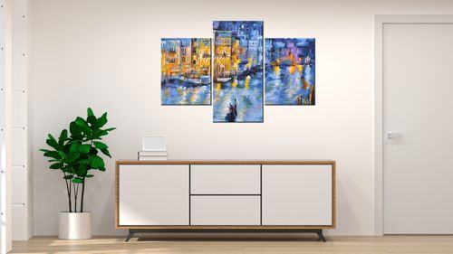 Fotoobraz 90X60 Wenecja Nocą na Arena.pl