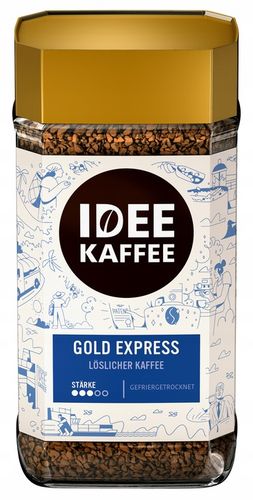 Idee Coffee Gold kawa rozpuszczalna średnio palona 200g na Arena.pl