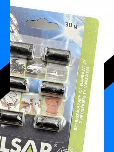 KLEJ EPOKSYDOWY DO METALU PULSAR TYTANPLAST KIT NAPRAWCZY 30 g (6 x 5g) na Arena.pl