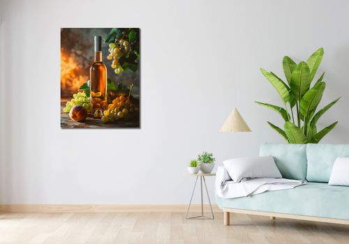 Obraz 70x90cm Bursztynowe Wino na Arena.pl