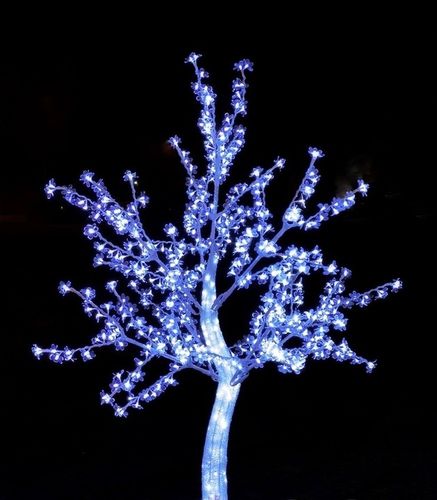 DUŻE ZEWNĘTRZNE DRZEWKO LED AKRYL NIEBIESKIE 120CM FLASH GD521 na Arena.pl