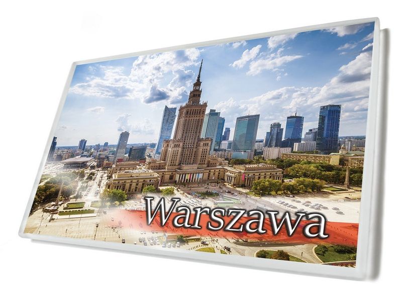 Warszawa - magnes szklany zdjęcie 2