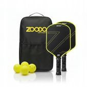 rakiety do pickleball zoodo p5 t700 thermoformed neon green + 4 piłki usapa