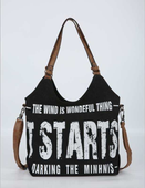 Torebka Torba TSTARS XL shopper vintage czarny