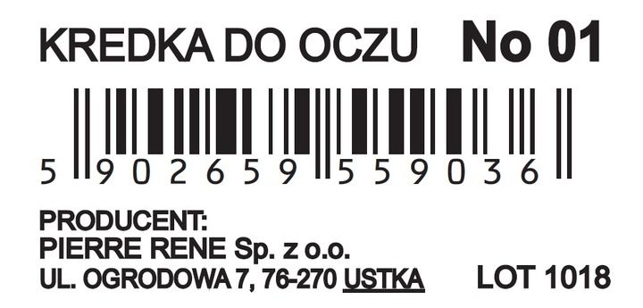 Pierre Rene Eyeliner Long Lasting Kredka Do Oczu 1 zdjęcie 4