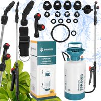 Opryskiwacz ciśnieniowy do roślin, spryskiwacz ogrodowy ręczny 8l