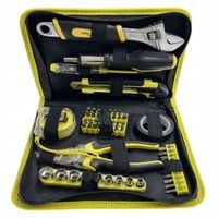 PODRĘCZNY ZESTAW NARZĘDZI BITÓW TORX DUŻY 61 EL. KOMBINERKI MIARKA KLUCZE