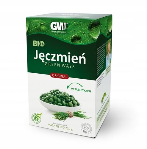 Green Ways BIO Chlorella 330g (1320 tabl.) + BIO Jęczmień 210g (600 tabl.) na Arena.pl