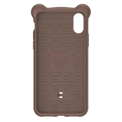 Etui Baseus Bear do smartfona iPhone X / XS - brązowe na Arena.pl