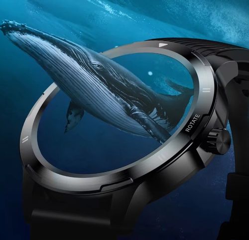 ZEGAREK SMARTWATCH SPORTOWY ROZMOWY MĘSKI DAMSKI POLSKIE MENU CZARNY na Arena.pl