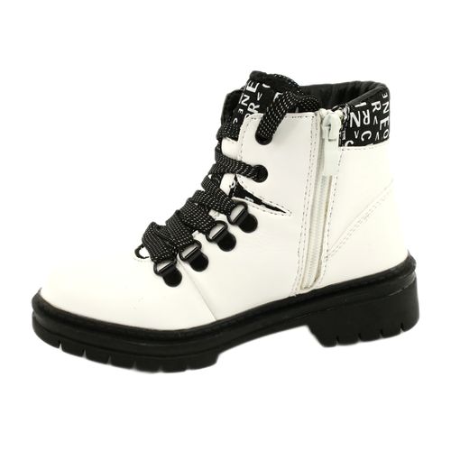 Print Modne kozaki białe r.34 na Arena.pl