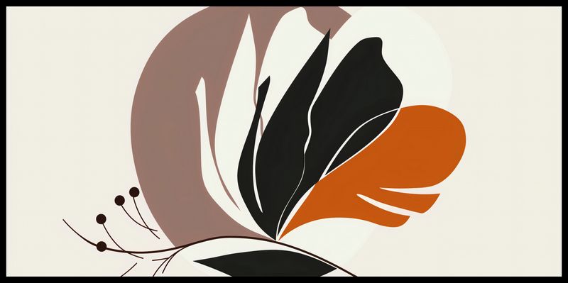 Plakat 91,3x44,5cm Elegancja Roślinna zdjęcie 2