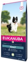 EUKANUBA sucha karma dla psa MAŁE ŚREDNIE RASY JAGNIĘCINA RYŻ 12 kg