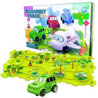 Puzzle Dla Dzieci Interaktywne Tor Z Puzzli Tory Logiczne Dinozaur 15szt.