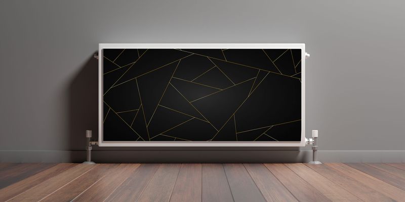 Osłona MAGNETYCZNA Trójkąty Abstrakcja Wzór Geometryczny 120cm x 60cm zdjęcie 3