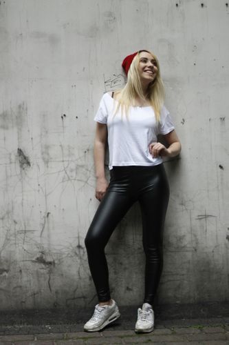 LEGGINSY SKÓRZANE na Arena.pl