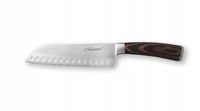 NÓŻ KUCHENNY OSTRY JAPOŃSKI SANTOKU STAL NIERDZEWNA OSTRZE 17 CM MAESTRO