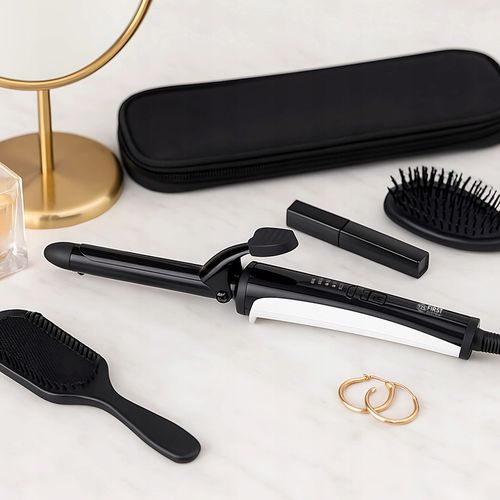 Lokówka do Włosów Długich Krótkich CERAMICZNA STOŻKOWA LOKI First na Arena.pl